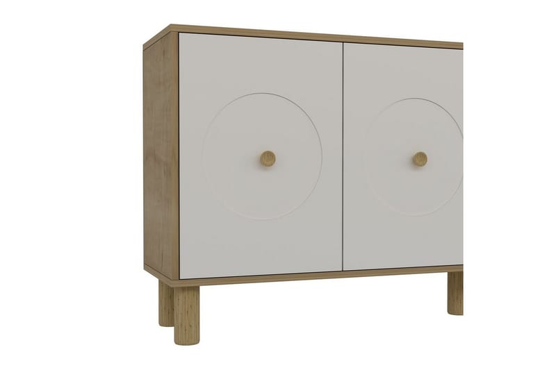 Katsuyoshi Konsollbord 180 cm - Natur/Vit - Möbler - Vardagsrum - Soffbord & vardagsrumsbord - Avlastningsbord & konsolbord