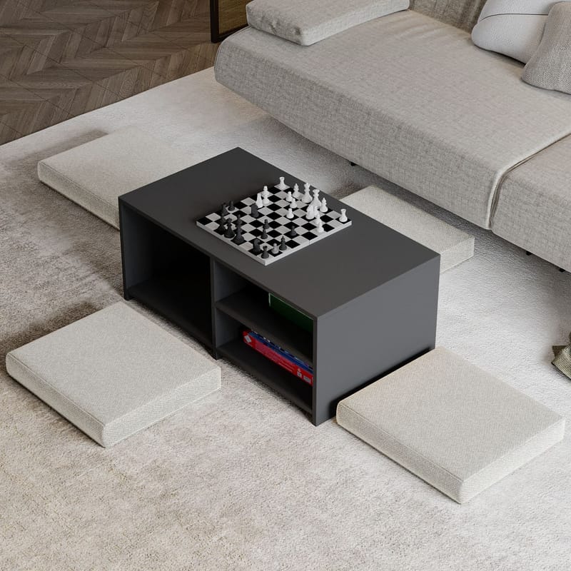 Kavon Soffbordsset 90x44,1x45 cm - Antracit - Möbler - Vardagsrum - Soffbord & vardagsrumsbord - Soffbord