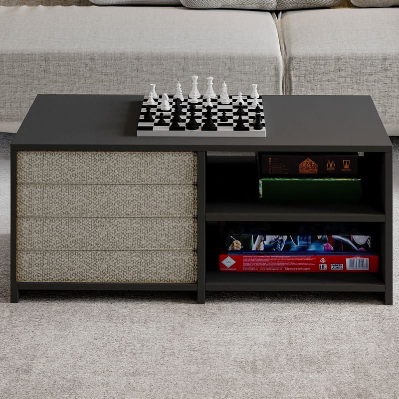 Kavon Soffbordsset 90x44,1x45 cm - Antracit - Möbler - Vardagsrum - Soffbord & vardagsrumsbord - Soffbord