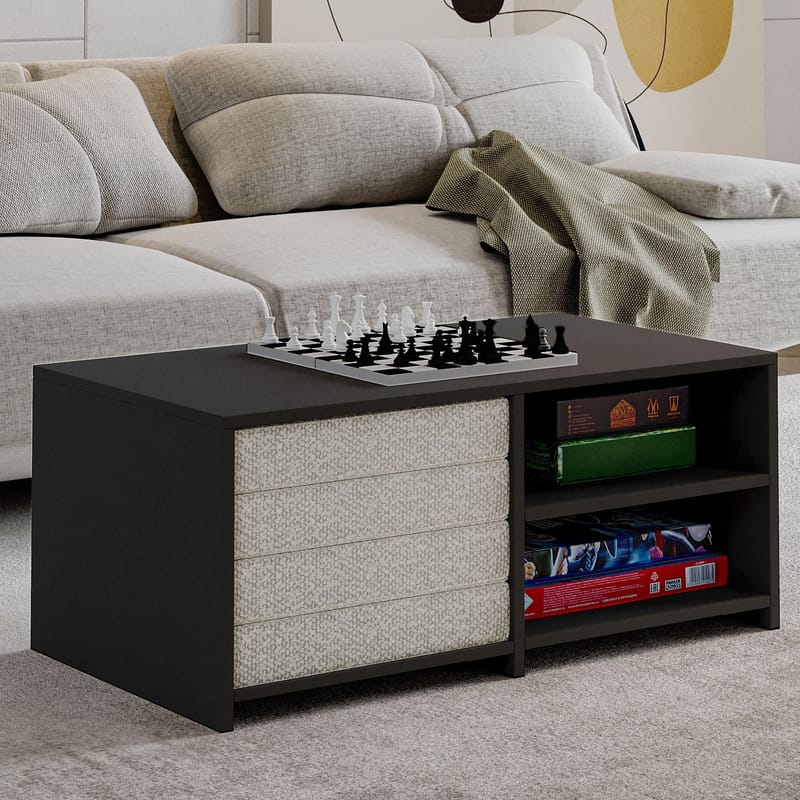 Kavon Soffbordsset 90x44,1x45 cm - Antracit - Möbler - Vardagsrum - Soffbord & vardagsrumsbord - Soffbord