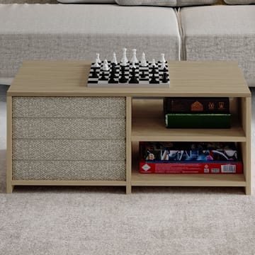 Kavon Soffbordsset 90x44,1x45 cm - Varm ek och safirek - Möbler - Vardagsrum - Soffbord & vardagsrumsbord - Soffbord