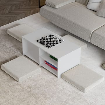 Kavon Soffbordsset 90x44,1x45 cm - Vit - Möbler - Vardagsrum - Soffbord & vardagsrumsbord - Soffbord
