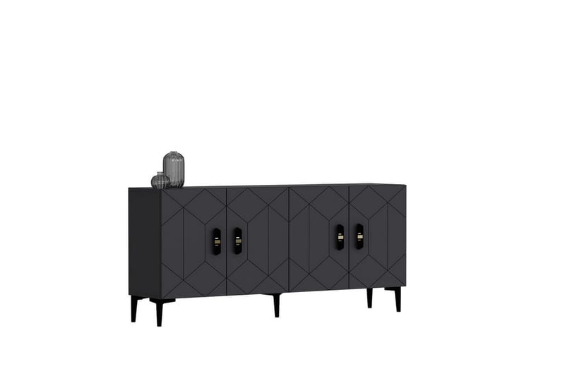 Kaysie Konsollbord 150 cm - Antracit - Möbler - Vardagsrum - Soffbord & vardagsrumsbord - Avlastningsbord & konsolbord