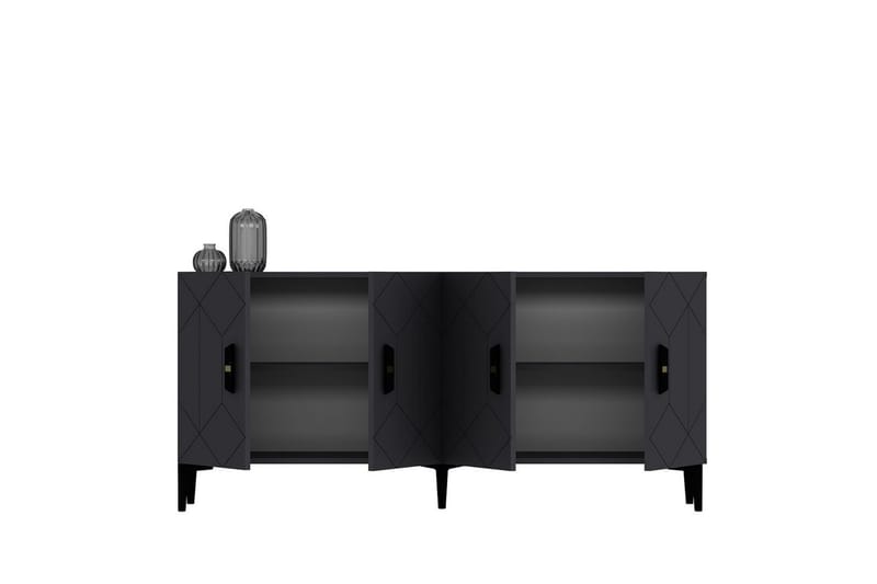 Kaysie Konsollbord 150 cm - Antracit - Möbler - Vardagsrum - Soffbord & vardagsrumsbord - Avlastningsbord & konsolbord