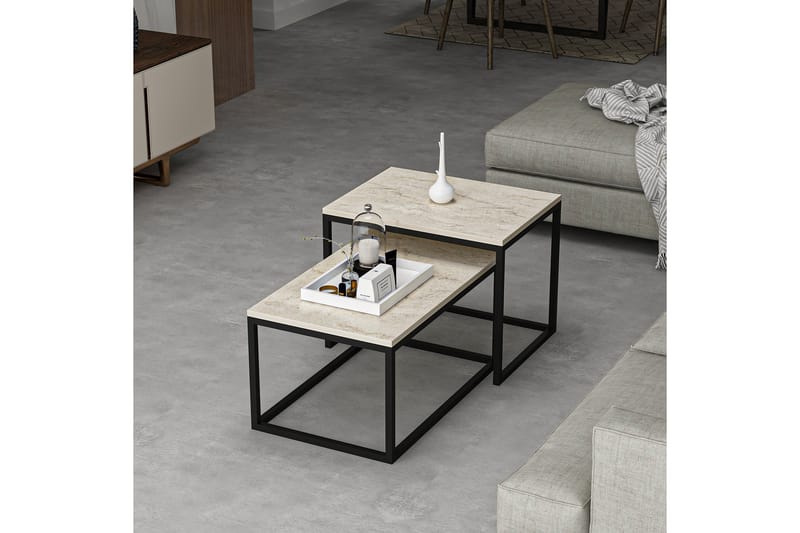 Keja Soffbord 72 cm Beige - Möbler - Vardagsrum - Soffbord & vardagsrumsbord - Soffbord