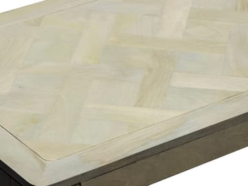 Kelela Soffbord 120 cm - Vitlaserad - Möbler - Vardagsrum - Soffbord & vardagsrumsbord - Soffbord