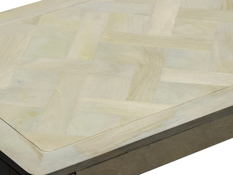 Kelela Soffbord 120 cm - Vitlaserad - Möbler - Vardagsrum - Soffbord & vardagsrumsbord - Soffbord