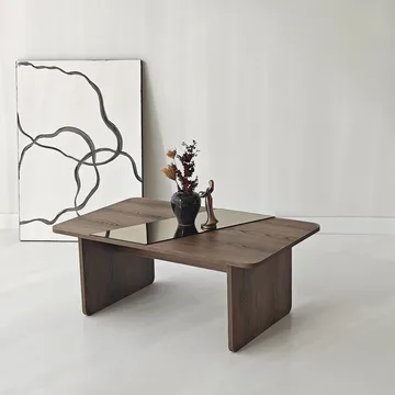Kelrosin Soffbord Rektangulär - Bronzie/Valnöt - Möbler - Vardagsrum - Soffbord & vardagsrumsbord - Soffbord