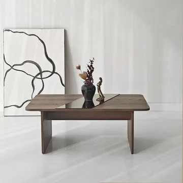 Kelrosin Soffbord Rektangulär - Bronzie/Valnöt - Möbler - Vardagsrum - Soffbord & vardagsrumsbord - Soffbord