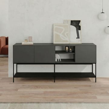 Kenvor Konsol 180x80x40 cm - Antracit, Wood Black, Svart - Möbler - Vardagsrum - Soffbord & vardagsrumsbord - Avlastningsbord & konsolbord
