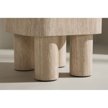 Klirou Sidobord 40 cm - Beige - Möbler - Vardagsrum - Soffbord & vardagsrumsbord - Sidobord & lampbord