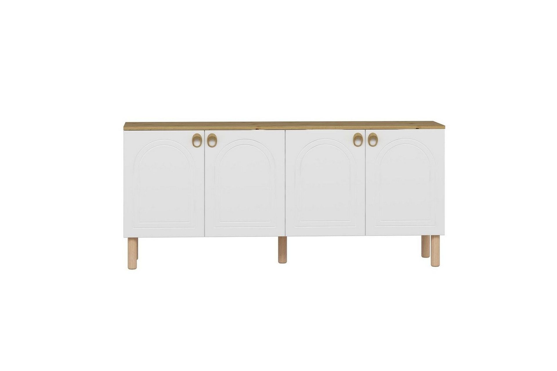 Konsol Bingdi Vit - Vit