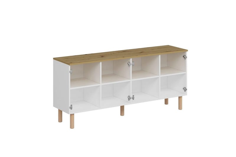 Konsol Bingdi Vit - Vit - Möbler - Vardagsrum - Soffbord & vardagsrumsbord - Avlastningsbord & konsolbord