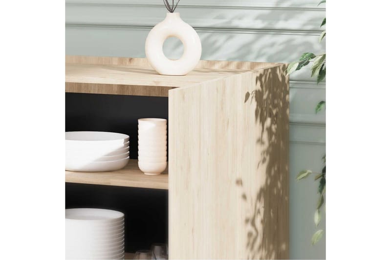 Konsol Bulskoll Ek - Mediumfärgat trä - Möbler - Vardagsrum - Soffbord & vardagsrumsbord - Avlastningsbord & konsolbord