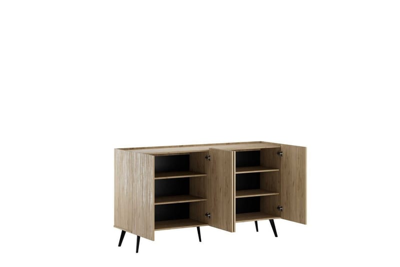 Konsol Bulskoll Ek - Mediumfärgat trä - Möbler - Vardagsrum - Soffbord & vardagsrumsbord - Avlastningsbord & konsolbord