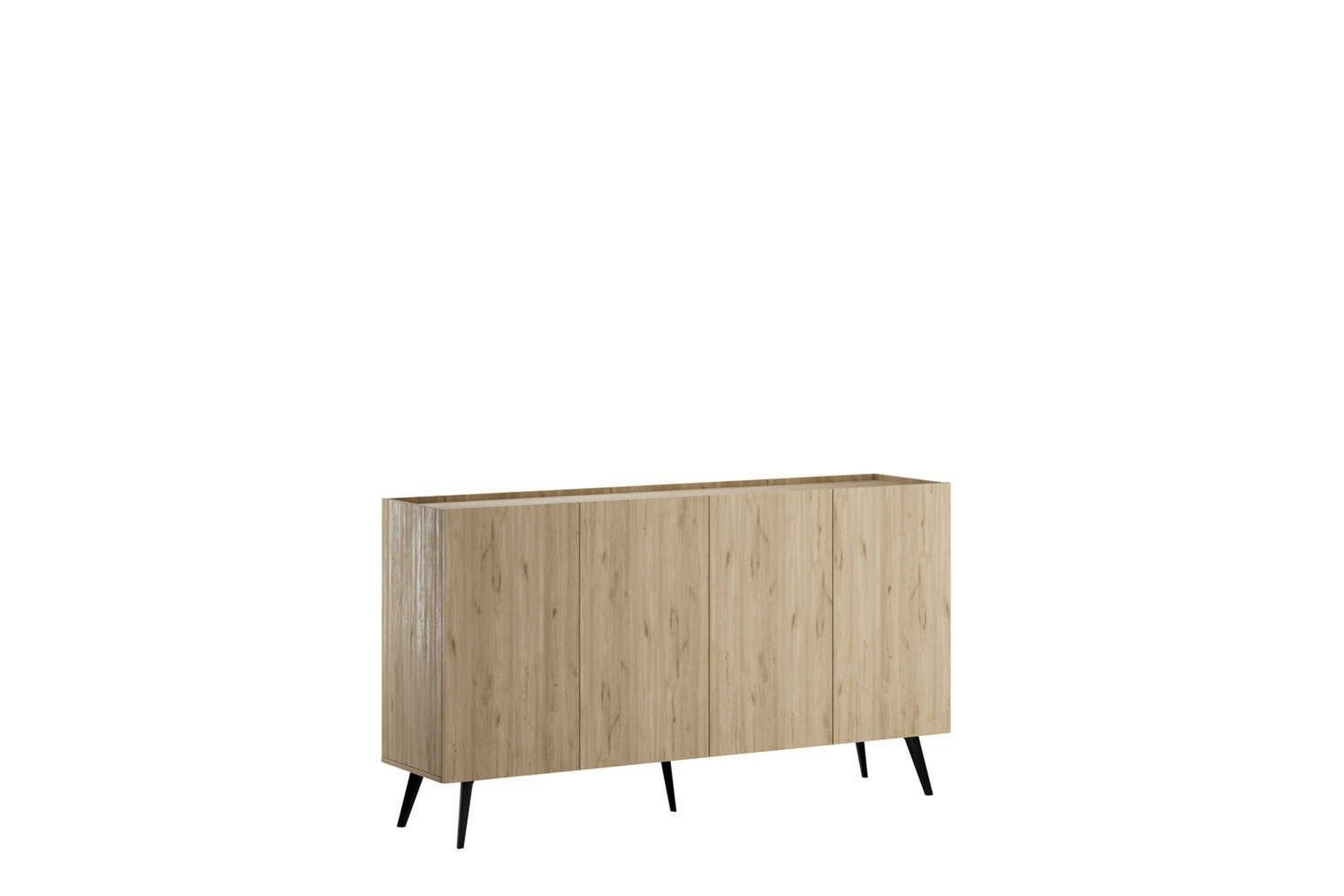 konsol bulskoll ek - mediumfärgat trä