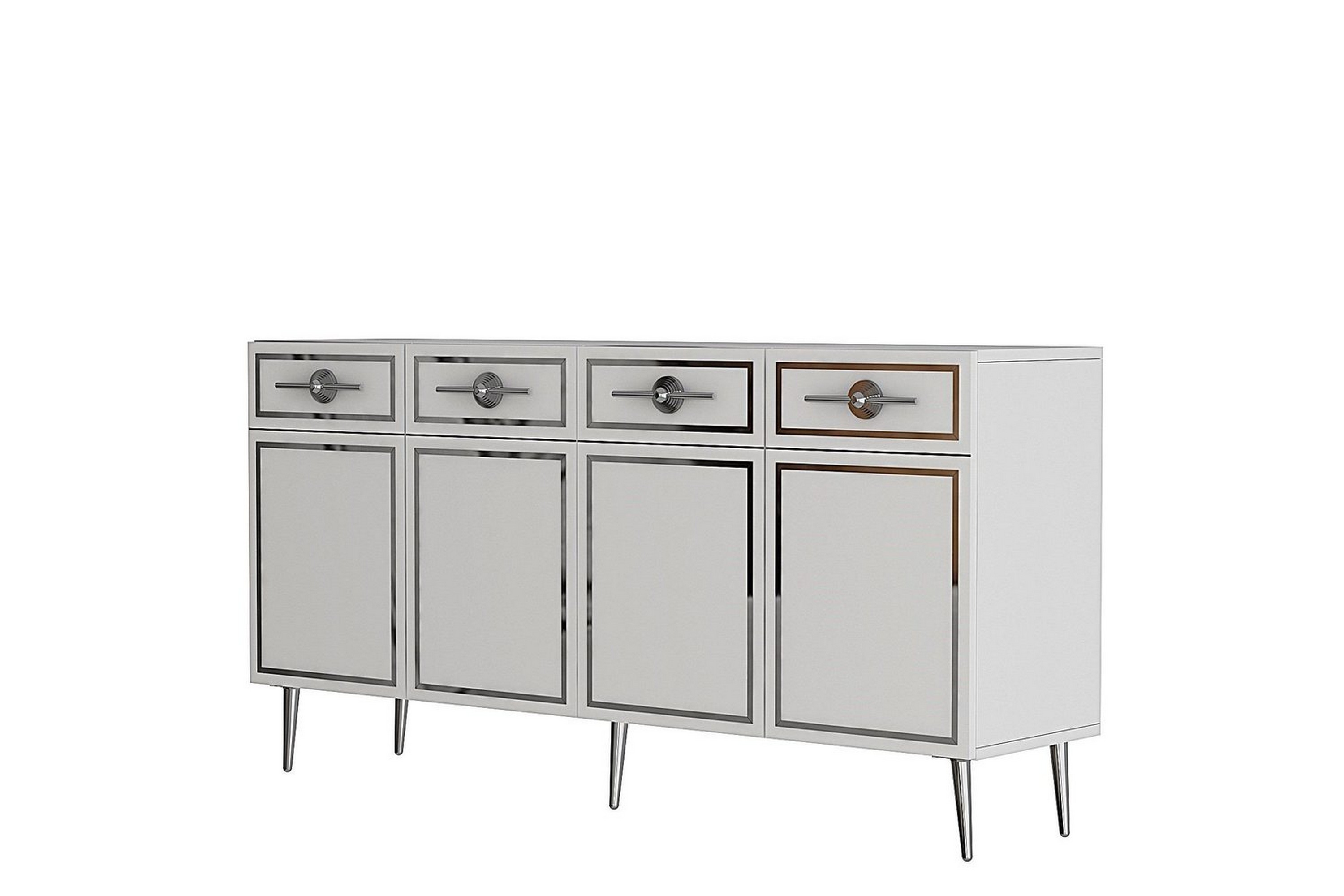 konsol colomieuy vit / argentu - vit / argentu