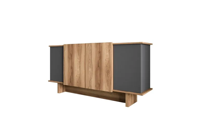 Konsol Diannare Antracit / Valnöt, Antracit / Valnöt