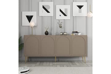 Konsol Hazim Atlas / Rany - Guld/Multifärgad - Möbler - Vardagsrum - Soffbord & vardagsrumsbord - Avlastningsbord & konsolbord