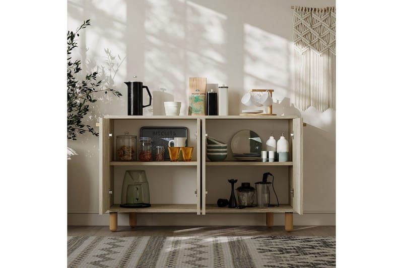 Konsol Hungirr Travertin - Travertin - Möbler - Vardagsrum - Soffbord & vardagsrumsbord - Avlastningsbord & konsolbord