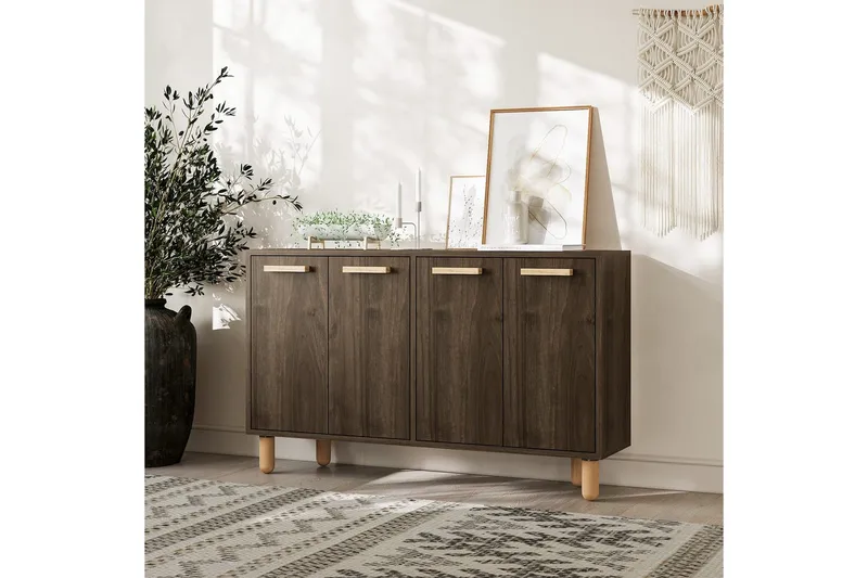 Konsol Hungirr Valnöt - Valnöt - Möbler - Vardagsrum - Soffbord & vardagsrumsbord - Avlastningsbord & konsolbord