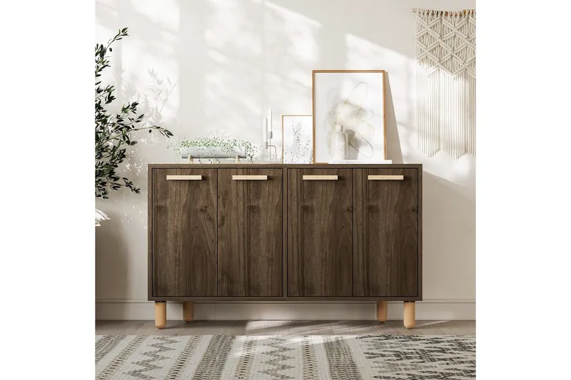 Konsol Hungirr Valnöt - Valnöt - Möbler - Vardagsrum - Soffbord & vardagsrumsbord - Avlastningsbord & konsolbord