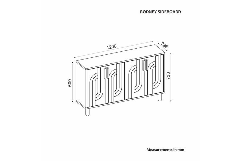 Konsol Januka Vit - Vit - Möbler - Vardagsrum - Soffbord & vardagsrumsbord - Avlastningsbord & konsolbord