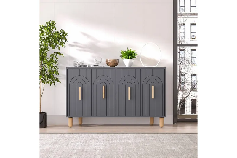 Konsol Kambuku Antracit - Antracit - Möbler - Vardagsrum - Soffbord & vardagsrumsbord - Avlastningsbord & konsolbord