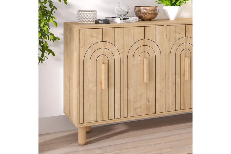 Konsol Kambuku Sudamal Ek - Sudamal Ek - Möbler - Vardagsrum - Soffbord & vardagsrumsbord - Avlastningsbord & konsolbord