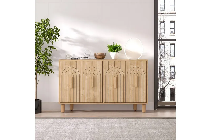 Konsol Kambuku Sudamal Ek - Sudamal Ek - Möbler - Vardagsrum - Soffbord & vardagsrumsbord - Avlastningsbord & konsolbord