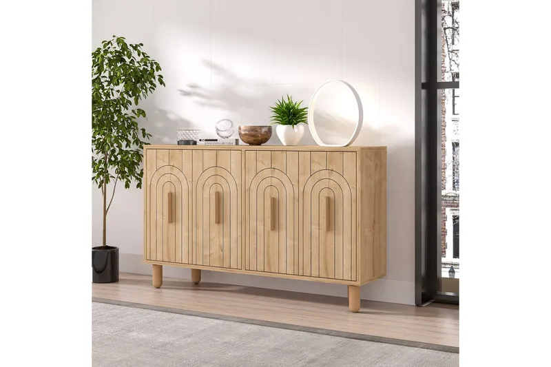 Konsol Kambuku Sudamal Ek - Sudamal Ek - Möbler - Vardagsrum - Soffbord & vardagsrumsbord - Avlastningsbord & konsolbord