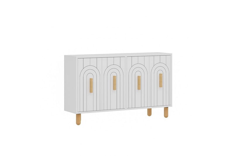 Konsol Kambuku Vit - Vit - Möbler - Vardagsrum - Soffbord & vardagsrumsbord - Avlastningsbord & konsolbord