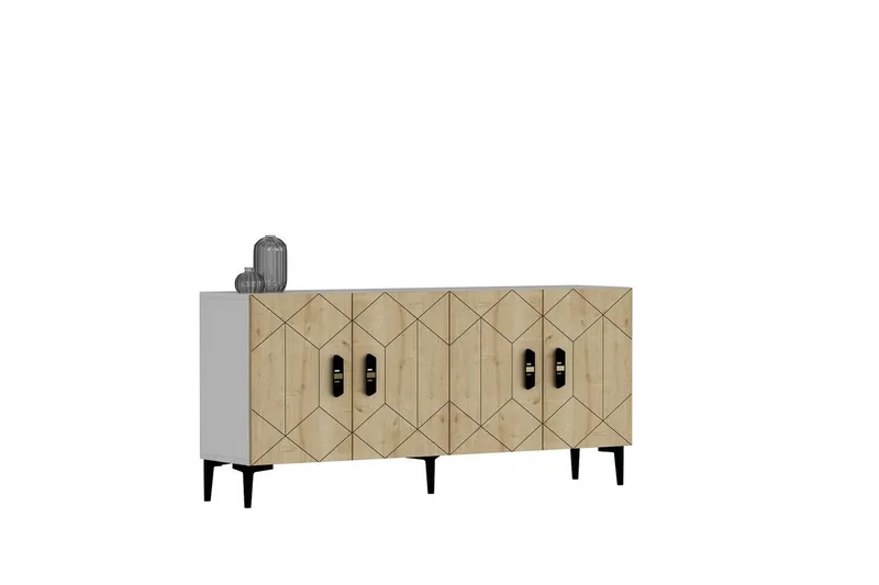 Konsol Kaysie Vit / Sudamalek, Vit / Sudamalek