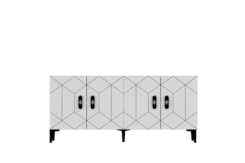 Konsol Kaysie Vit - Vit - Möbler - Vardagsrum - Soffbord & vardagsrumsbord - Avlastningsbord & konsolbord