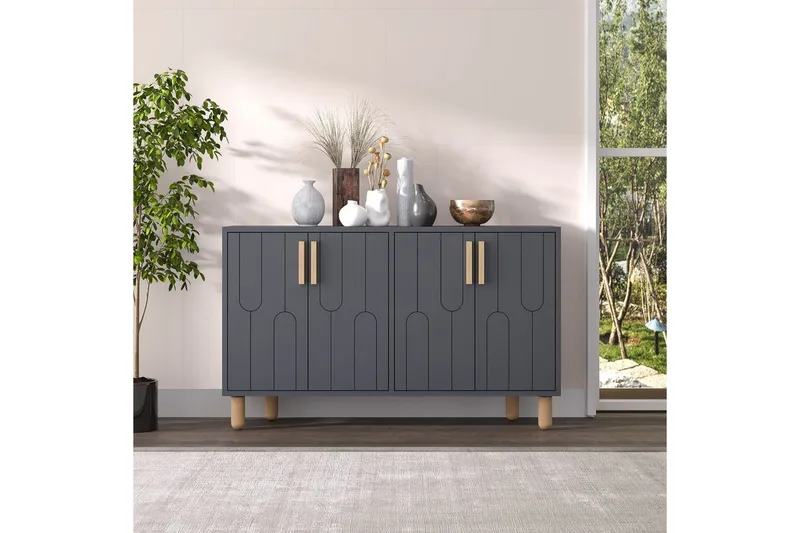 Konsol Masateru Antracit - Antracit - Möbler - Vardagsrum - Soffbord & vardagsrumsbord - Avlastningsbord & konsolbord