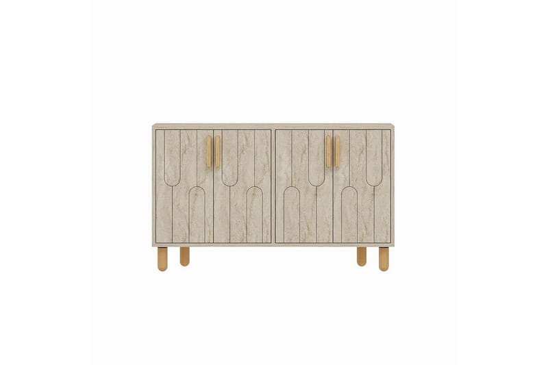 Konsol Masateru Travertin - Travertin - Möbler - Vardagsrum - Soffbord & vardagsrumsbord - Avlastningsbord & konsolbord