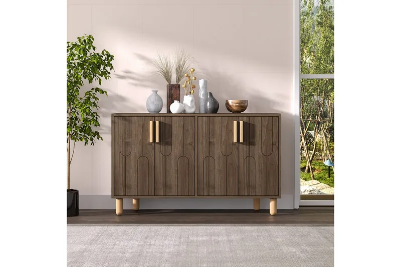 Konsol Masateru Valnöt - Valnöt - Möbler - Vardagsrum - Soffbord & vardagsrumsbord - Avlastningsbord & konsolbord