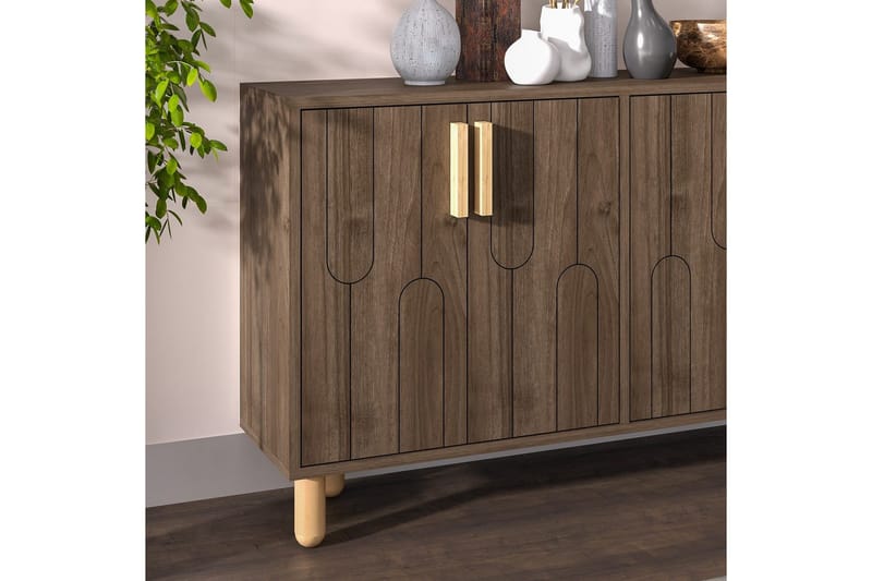 Konsol Masateru Valnöt - Valnöt - Möbler - Vardagsrum - Soffbord & vardagsrumsbord - Avlastningsbord & konsolbord