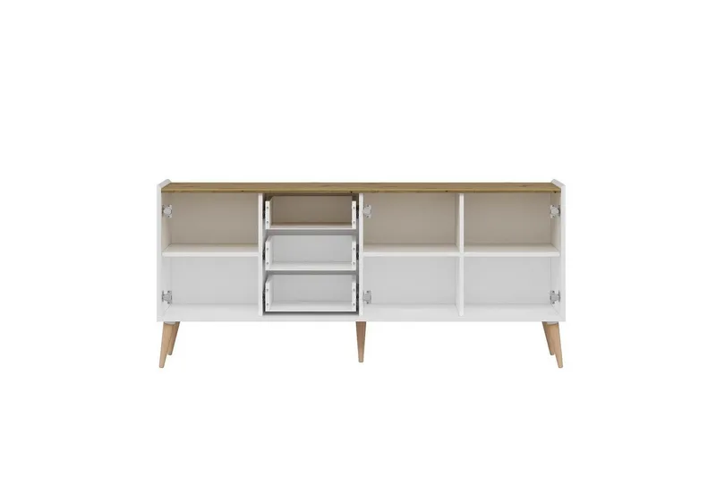 Konsol Ralor Vit - Vit - Möbler - Vardagsrum - Soffbord & vardagsrumsbord - Avlastningsbord & konsolbord