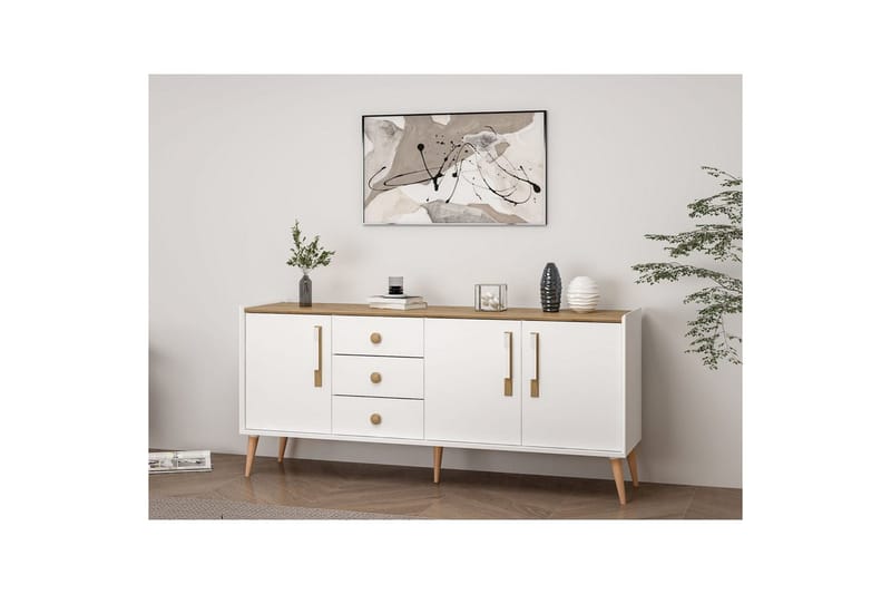Konsol Ralor Vit - Vit - Möbler - Vardagsrum - Soffbord & vardagsrumsbord - Avlastningsbord & konsolbord