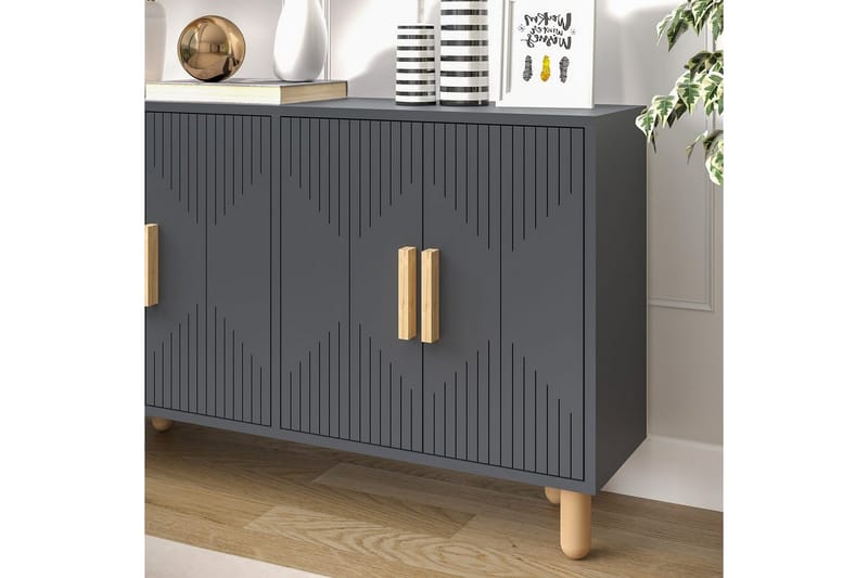 Konsol Roger Antracit - Antracit - Möbler - Vardagsrum - Soffbord & vardagsrumsbord - Avlastningsbord & konsolbord