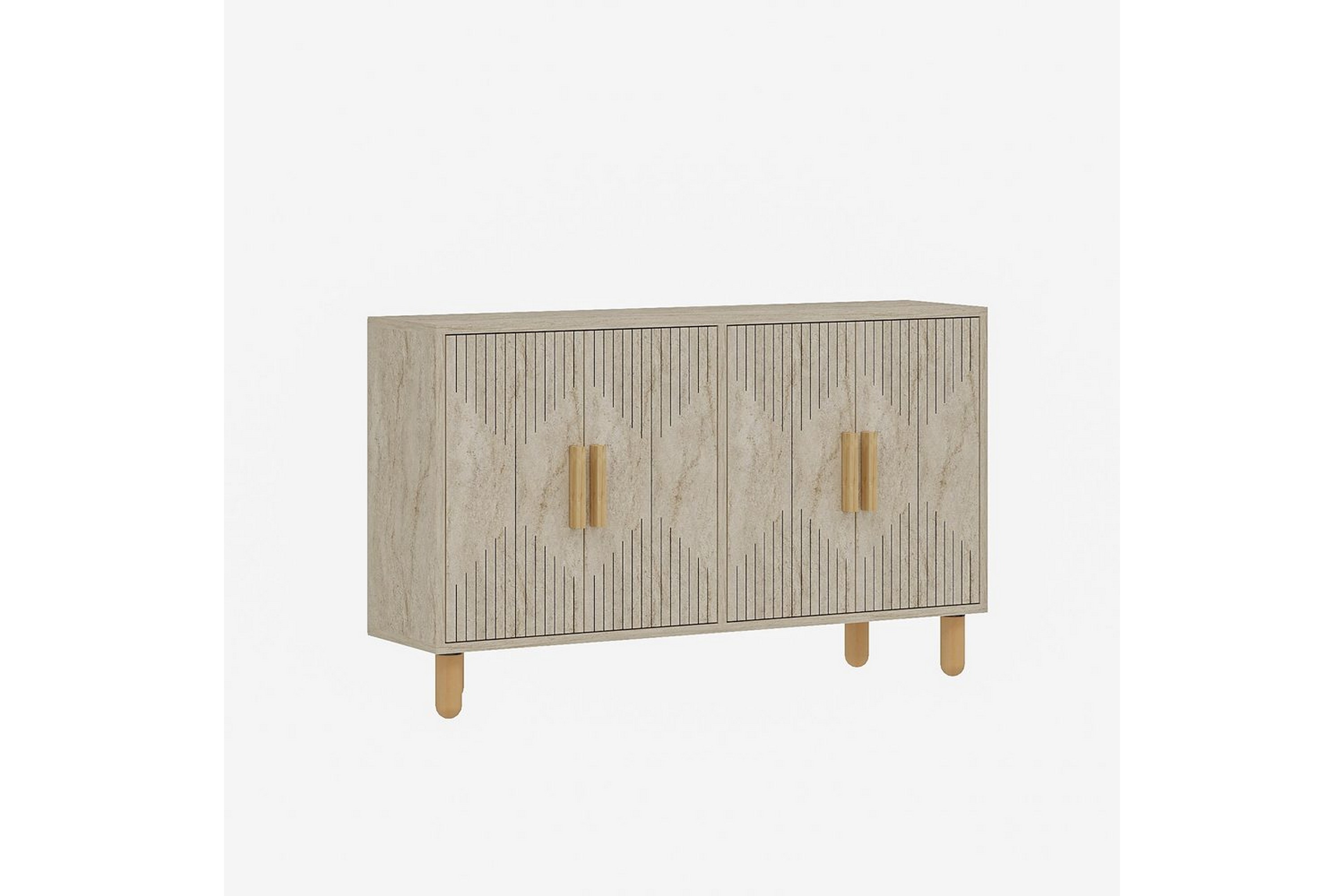 konsol roger travertin - travertin