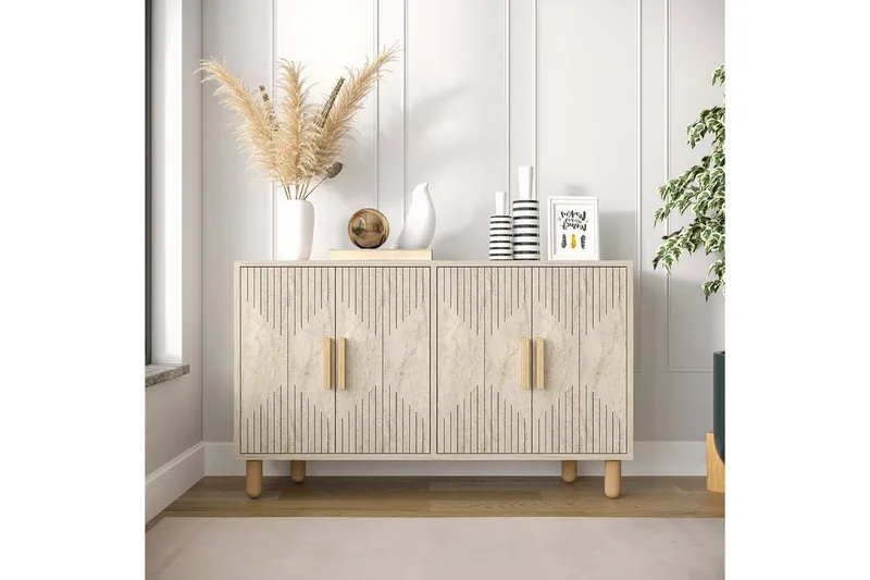 Konsol Roger Travertin - Travertin - Möbler - Vardagsrum - Soffbord & vardagsrumsbord - Avlastningsbord & konsolbord