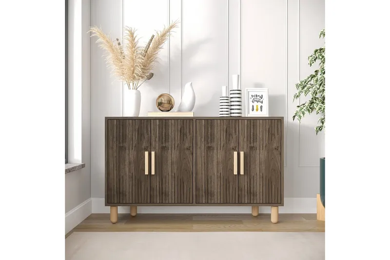 Konsol Roger Valnöt - Valnöt - Möbler - Vardagsrum - Soffbord & vardagsrumsbord - Avlastningsbord & konsolbord