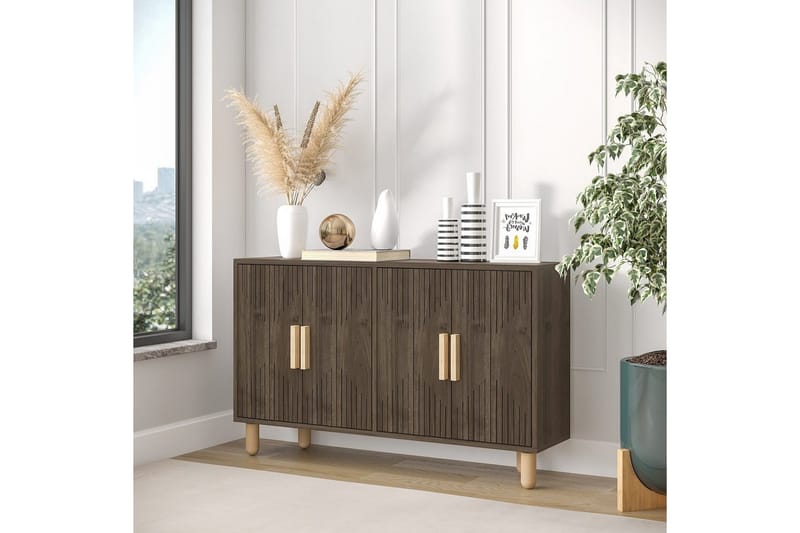 Konsol Roger Valnöt - Valnöt - Möbler - Vardagsrum - Soffbord & vardagsrumsbord - Avlastningsbord & konsolbord