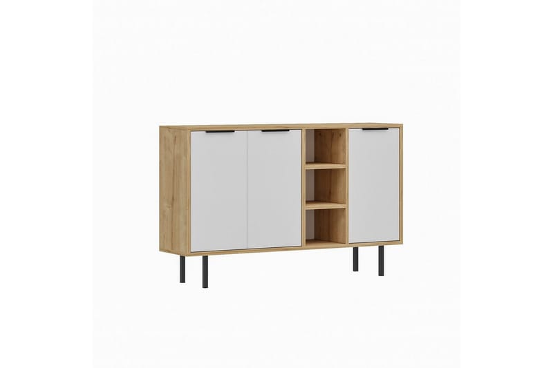 Konsol Schmida Sudamal Ek / Vit - Blå/Vit - Möbler - Vardagsrum - Soffbord & vardagsrumsbord - Avlastningsbord & konsolbord