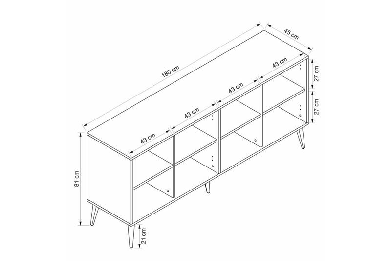 Konsol Syrri Sandsten - Sand - Möbler - Vardagsrum - Soffbord & vardagsrumsbord - Avlastningsbord & konsolbord