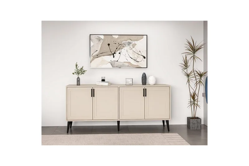 Konsol Syrri Sandsten - Sand - Möbler - Vardagsrum - Soffbord & vardagsrumsbord - Avlastningsbord & konsolbord