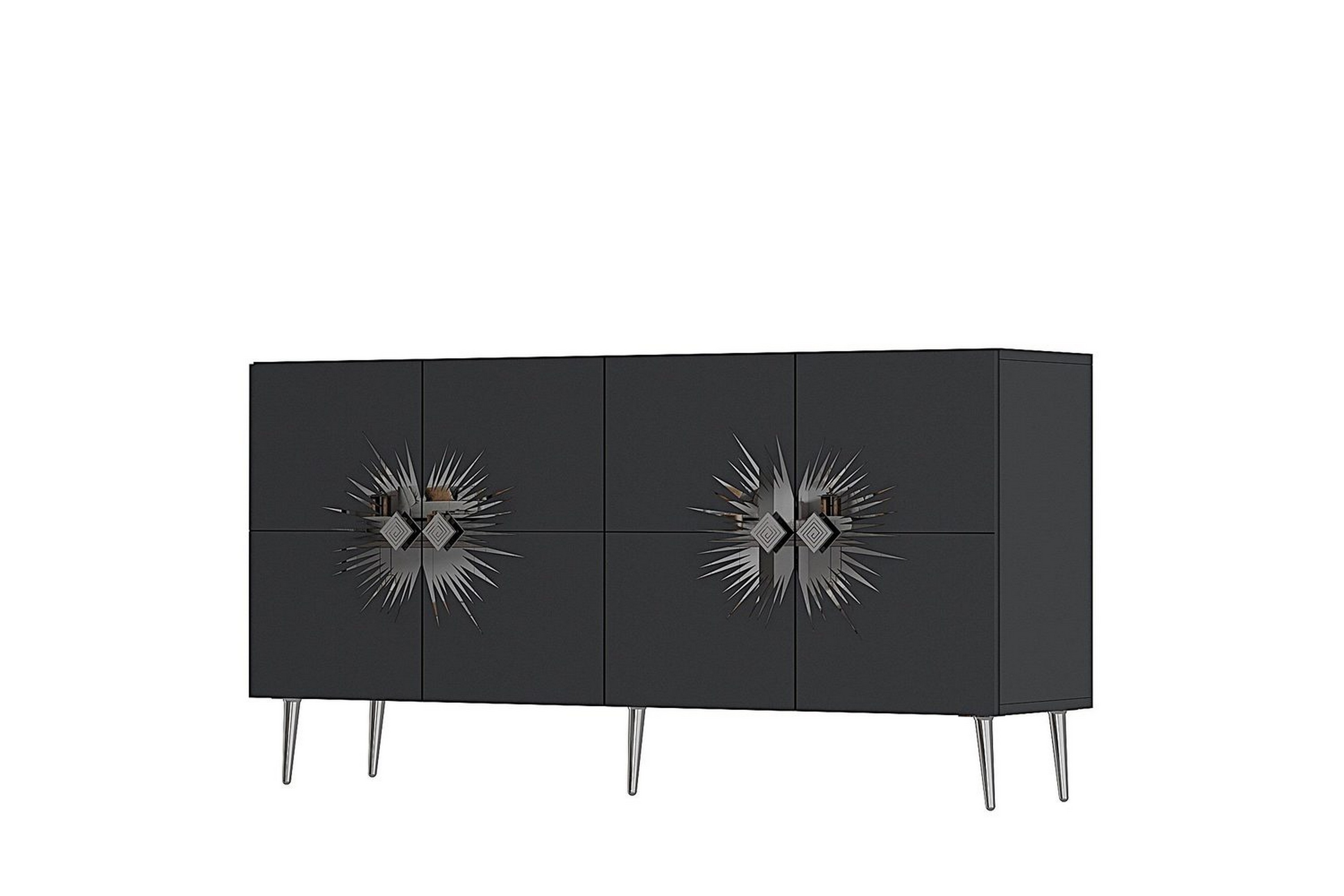 konsol tari antracit / argentu - antracit / argentu