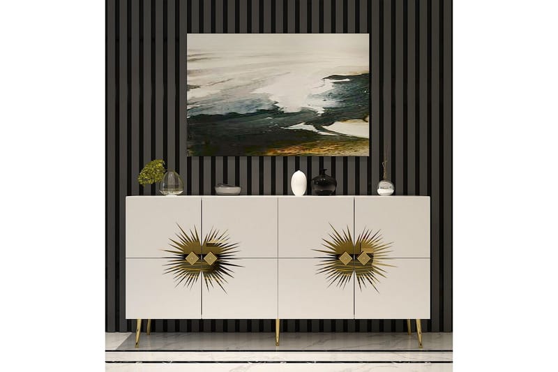 Konsol Tari Vit / Rany - Vit / Rany - Möbler - Vardagsrum - Soffbord & vardagsrumsbord - Avlastningsbord & konsolbord